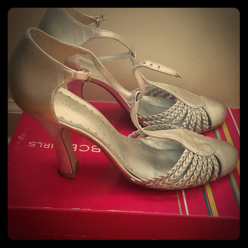 BCBGirls Silver Shoes